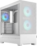 Miniatyrbild 1 av 6: Fractal Design Pop Air - PC - Vit - ATX - micro ATX - Mini-ITX - Stål - Härdat glas - Multi - Pocket Fan (FD-C-POR1A-01)