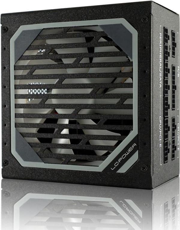 LC Power 650W LC6650M V2.31 | 80+ guldkabelstyring Sort