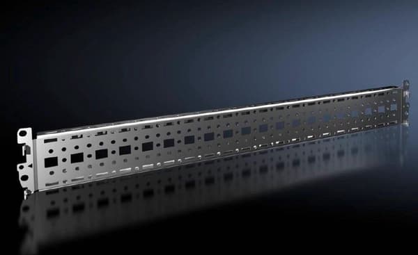 Rittal VX System Chassis 18 x 64 mm B/D: 600 mm