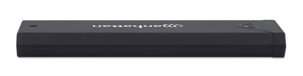 Manhattan 130530 Box Outdoor USB 3.2 SSD SATA M.2 NVMe Black