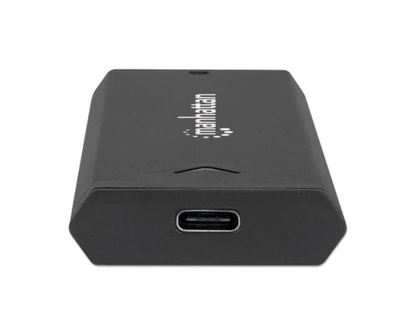 Manhattan 130530 Box Outdoor USB 3.2 SSD SATA M.2 NVMe Black