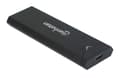 Miniatyrbild 2 av 9: Manhattan 130530 Box Outdoor USB 3.2 SSD SATA M.2 NVMe Black