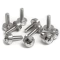 Miniatyrbillede 2 af 2: StarTech.com M5 x 12 mm - Monteringsskruer til serverracks - Skruesæt (pakke med 100) (CABSCREWSM5)