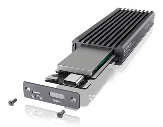 ICY BOX IB-1817MC-C31 Drive Kotelo Harmaa