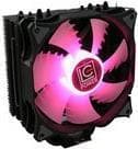 LC Power Cosmo Cool LC-CC-120-RGB - Processor køler - (LGA775 sokkel, LGA1156 fatning, fatning AM2, fatning AM2+, LGA1366 fatning, fatning AM3, LGA115 Sort, Hvid