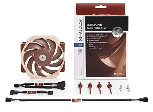 Noctua NF-A12x25r PWM blæser - 120 mm (NF-A12x25r PWM)