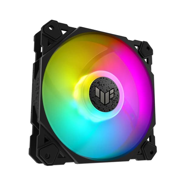 ASUS TUF Gaming TF120 ARGB Fläkt datorfodral luftkylning 12 cm svart (90DA0030-B09000)