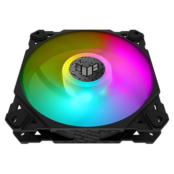 ASUS TUF Gaming TF120 ARGB Fläkt datorfodral luftkylning 12 cm svart (90DA0030-B09000)