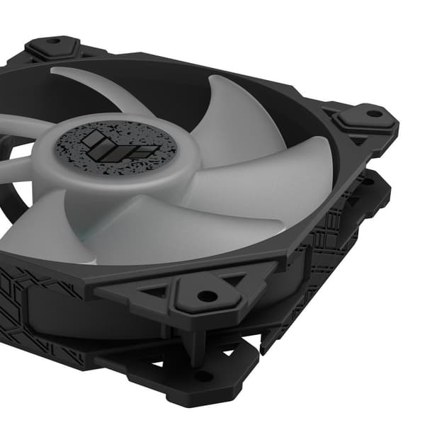 ASUS TUF Gaming TF120 ARGB Fläkt datorfodral luftkylning 12 cm svart (90DA0030-B09000)