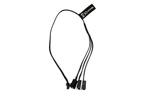 Alphacool Digital RGB LED Y-kaapeli 3-kertainen JST-liittimellä, musta - 30cm (18601)