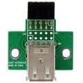 Miniatyrbillede 2 af 4: StarTech.com 2-ports USB bundkort header-adapter - USB-adapter - USB (F) til 10-bens USB-header (F)
