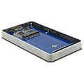 Miniatyrbild 3 av 6: DELOCK Externt hölje M.2 Key B 42 mm SSD USB 3.0 Typ Micro-B hona med låsfunktion