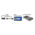 Miniatyrbild 5 av 6: DELOCK Externt hölje M.2 Key B 42 mm SSD USB 3.0 Typ Micro-B hona med låsfunktion