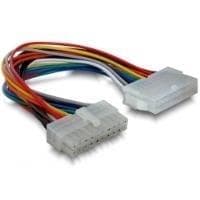 DeLOCK ATX Mainboard forlængerkabel - Strømforsyning forlængerkabel - ATX, 20-benet (M) - ATX, 20-benet (W) - 20 cm (82120)