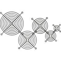 InLine - Fan Grill - Sort (33378X)