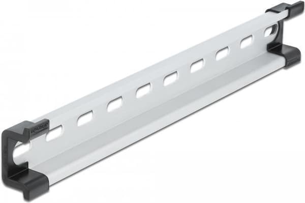 Delock Hatteskinne 35 x 15 mm 25 cm Aluminium
