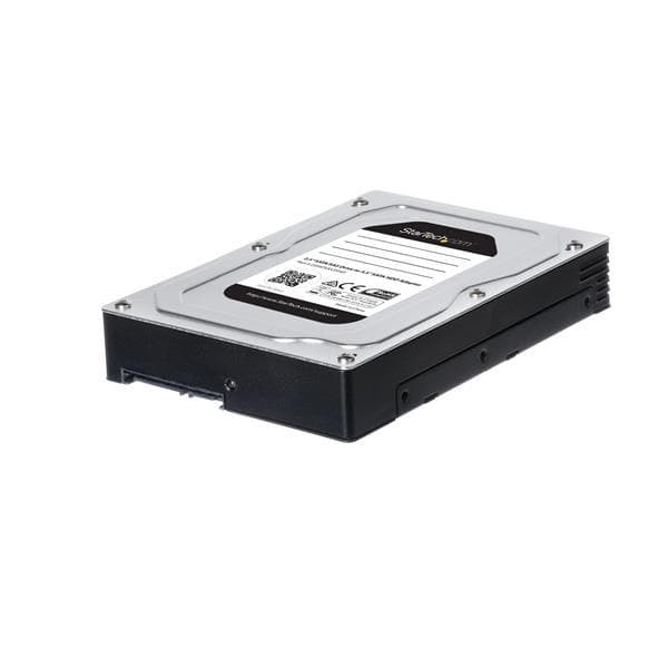 StarTech.com 2 5 til 3 5 harddiskadapter - til SATA og SAS SSD'er/HDD'er - 2,5 til 3,5 drevkabinet - HDD adapter - Lagerskab - 2,5 - SATA 6Gb/s / SAS