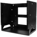Miniatyrbillede 1 af 7: StarTech Vægmonterbart serverrack - indbygget hylde - vægskab - massivt stål - 8U
