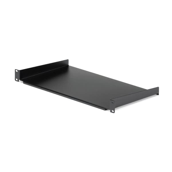 StarTech 1U serverskåpshylla - 25,4 cm djup