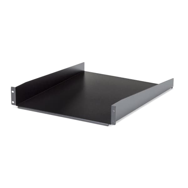 StarTech 2U 22 tommer dybt fast hyldestativ - 22 kg