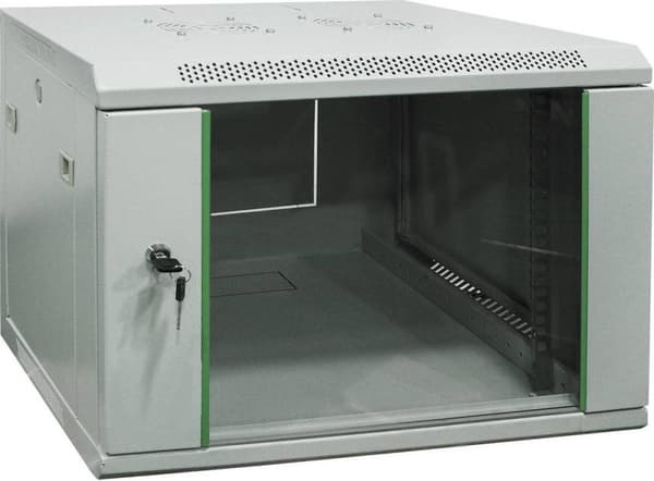Renkforce RF-NC-110 19 tums väggskåp (BxHxD) 600 x 416,15 x 450 mm 7 U Grå (RAL 7035)