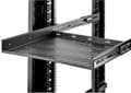 Miniatyrbillede 1 af 7: Renkforce RF-3432148 19 tommer serverrack skabsbund 1 U tilbagetrækkelig Velegnet til skabsdybde: fra 400 mm Sort