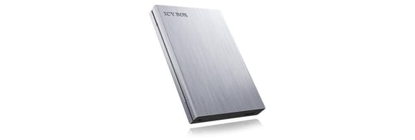 ICY BOX 60156 2,5 harddiskkabinet 2,5 tommer USB 3.2 Gen 1 (USB 3.0) Anthracit, Sølv