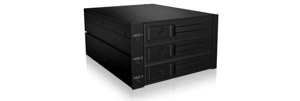 ICY BOX IB-563SSK HDD-hölje 3,5'' Svart