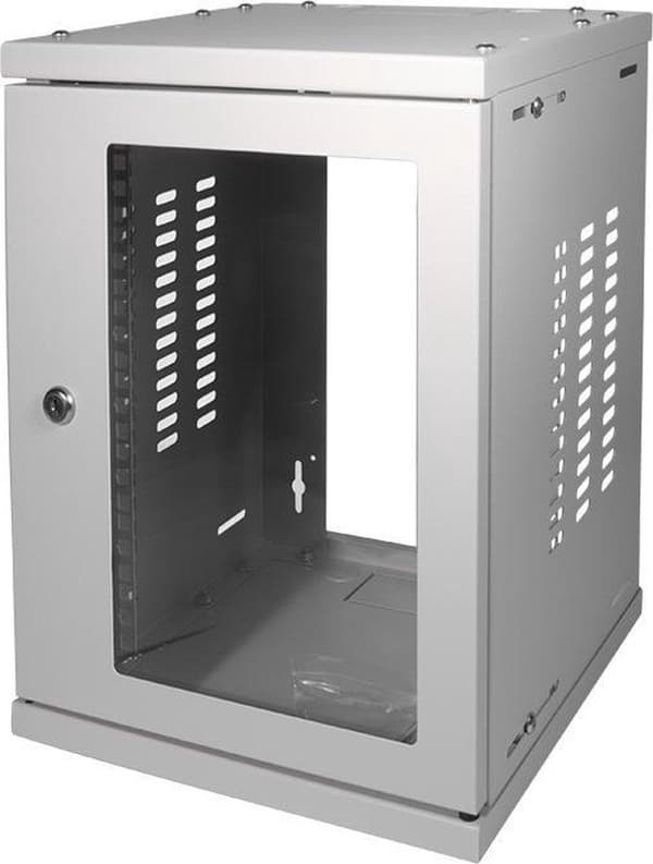 LogiLink W09Z33G Vægstativ 8U 20kg Grå stativ