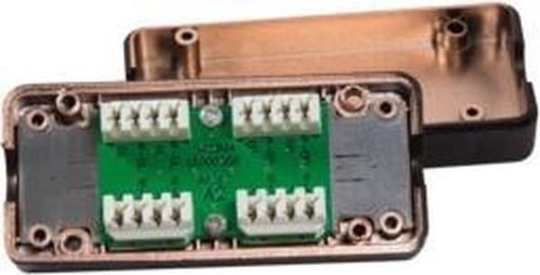 LogiLink NP0012B Cat6e Sort netværkstilslutningsboks
