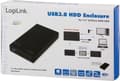Miniatyrbillede 4 af 5: LogiLink UA0276 lagerdrev kabinet 3,5'' HDD kabinet Sort