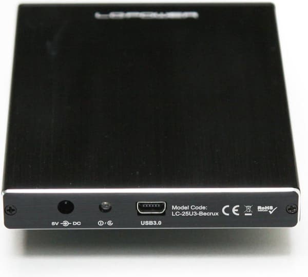 LC-Power LC-25U3-Becrux 2,5'' Svart