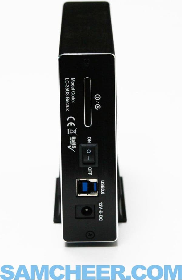 LC-Power LC-35U3-Becrux 3,5" musta