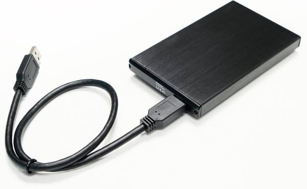 LC-Power LC-25U3-Hydra 2,5" HDD-kotelo Musta