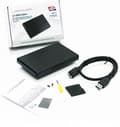 Pikkukuva 5 / 6: LC-Power LC-25U3-Hydra 2,5" HDD-kotelo Musta