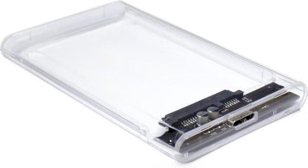Inter-Tech HDD -kotelo 3,0" Argus GD-25000 läpinäkyvä