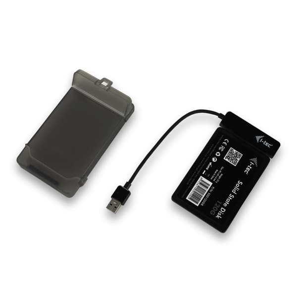 i-tec MYSAFEU313 tallennusasemakotelo 2,5 tuuman HDD/SSD-kotelo Musta