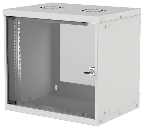 Intellinet 19 Wall vertiler Basic Line 9U grå 19 tommer vægskab (BxHxD) 540 x 487 x 400 mm 9 U Grå-hvid (RAL 703)