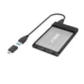 Miniatyrbild 2 av 3: Hama USB-hårddiskhölje för 2,5" SSD och HDD-hårddiskar