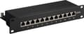 Miniatyrbillede 1 af 5: 10 tommer CAT6a STP patchpanel - 12 porte