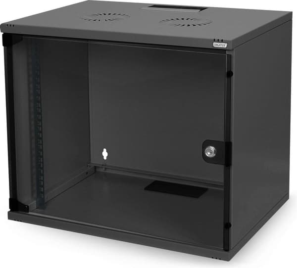 Digitus ECO-Line 7U 19'' Vægmonteringsskab Sort