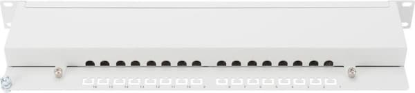 DN-91616S 19" CAT6 patchpanel 16 porte, afskærmet