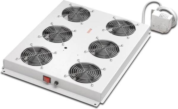 Digitus DN-19 FAN-6-SRV Køletilbehør Hvid