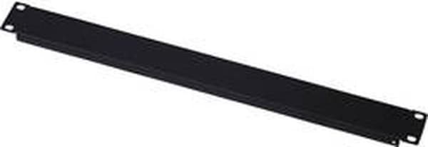 Digitus DN-19 BPN-01-SW 19 tommer Server rack kabinet frontpanel 1 U Sort