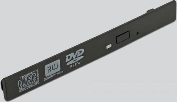 Delock-hus til 5,25'' Ultra Slim SATA-drev (9,5 mm) - USB3.0 (USB-A) / sort