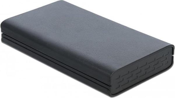 DeLOCK 42612 lagringsenhetskåpa 3,5'' HDD-hölje Svart Svart