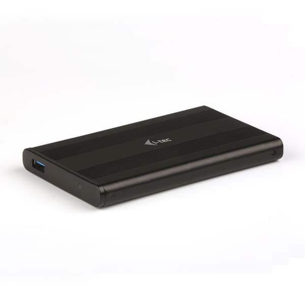 i-tec Advance MYSAFEU312 tallennusasemakotelo 2,5 tuuman HDD/SSD-kotelo Musta