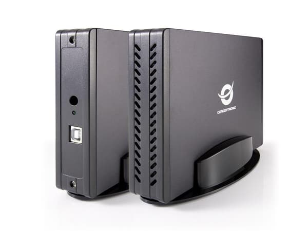 Geh 8,9 cm (3,5") Conceptronic CHD3SU SATA > USB2.0 musta
