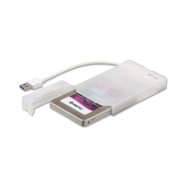 i-tec MYSAFEU314 lagerdrevkabinet 2,5'' HDD/SSD kabinet Hvid Hvid