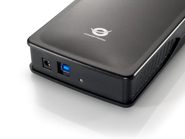 3.5i HDD Design Kotelo USB 3.0 SATAHDD Mustalle